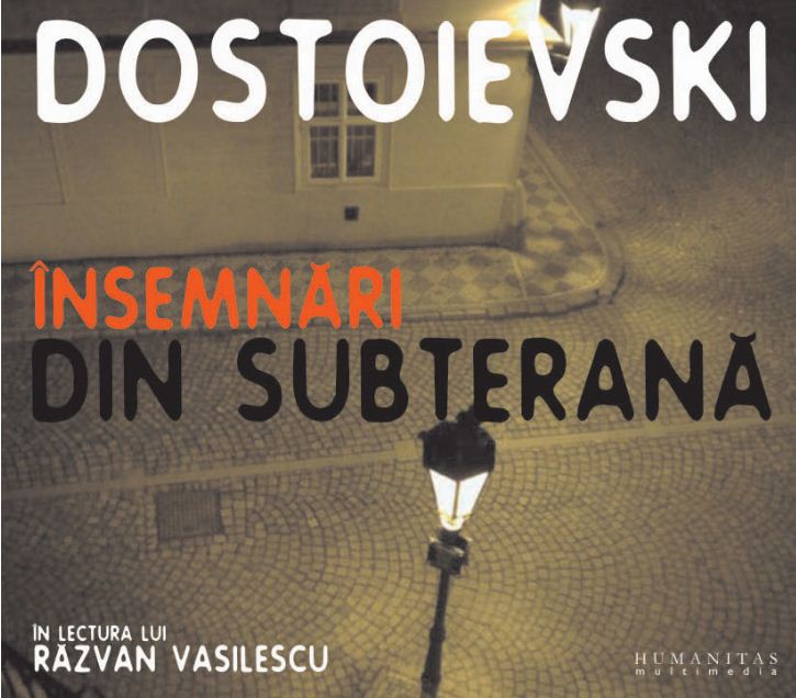 Audiobook CD Insemnari din subterana ed.2012 - F. M. Dostoievski