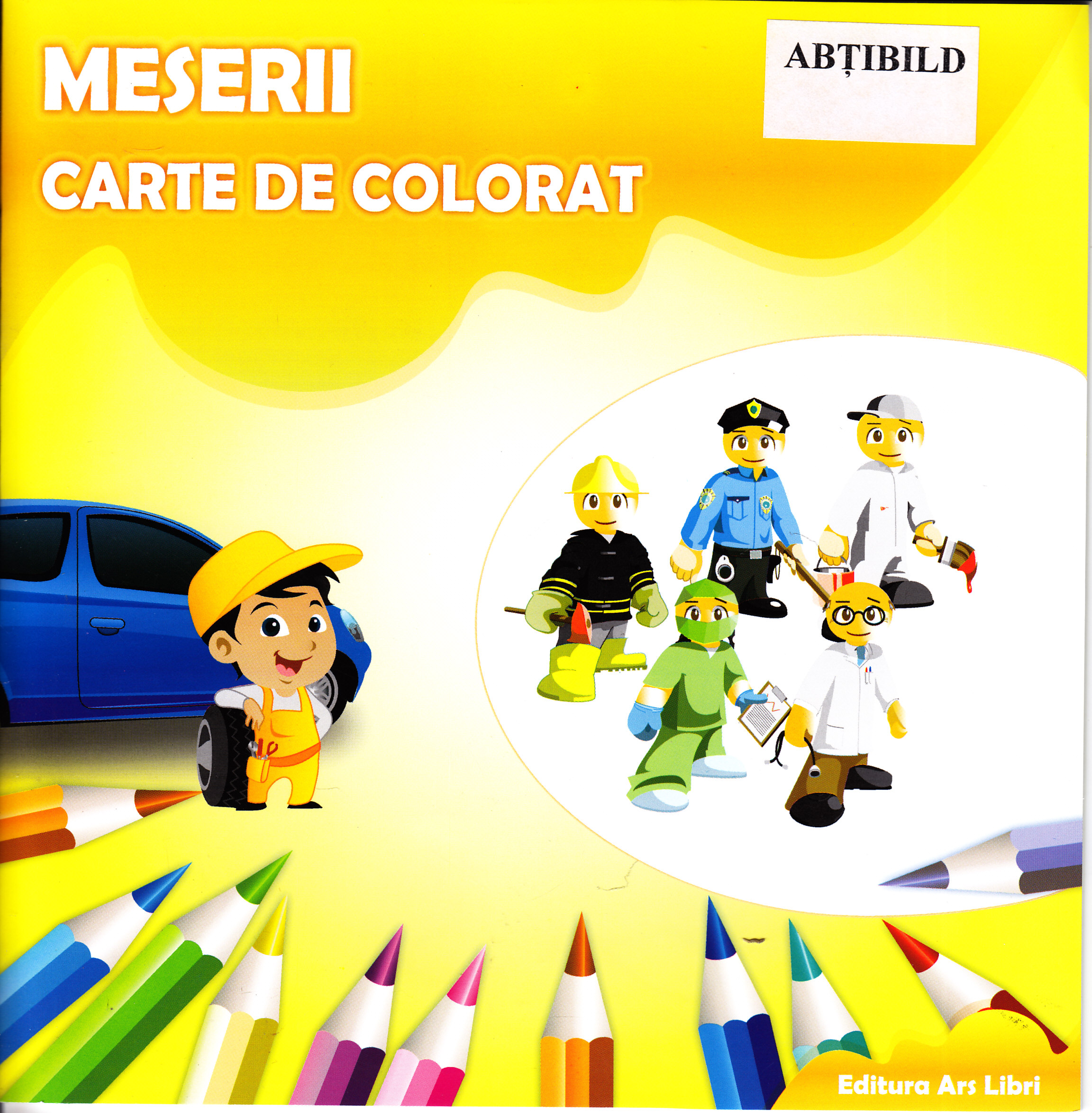 Meserii - Carte de colorat