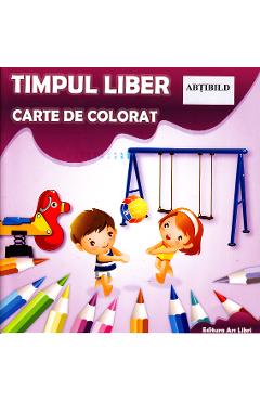 Coperta cărții 'Timpul liber - Carte de colorat'