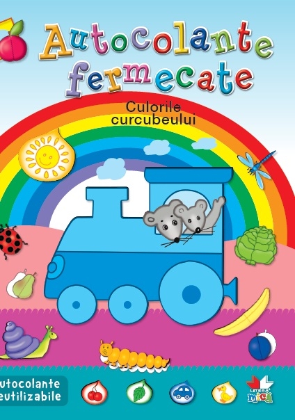 Culorile curcubeului - Autocolante fermecate
