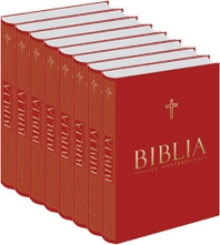 Set Biblia cu ilustratii Vol. 1-8