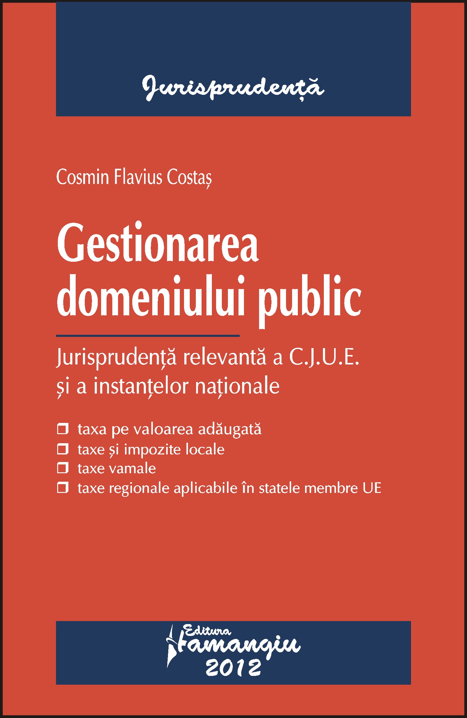Gestionarea domeniului public - Cosmin Flavius Costas