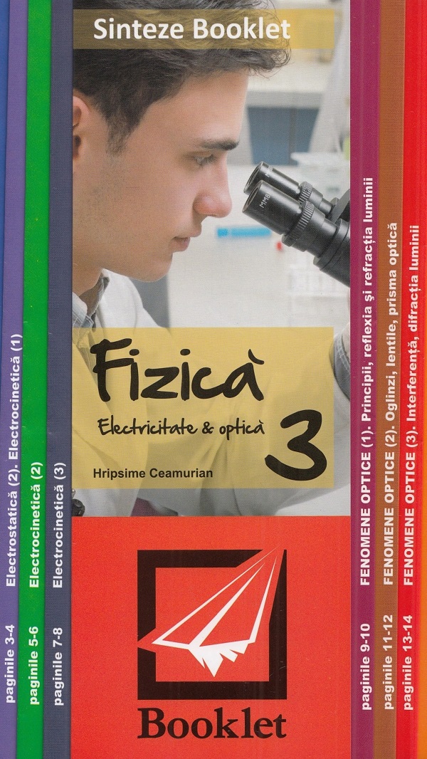 Sinteze Booklet fizica 3: Electricitate si optica - Hripsime Ceamurian
