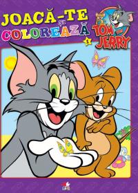 Joaca-te si coloreaza 1. Tom si Jerry
