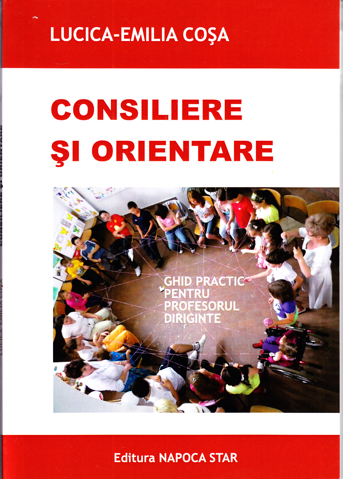 Coperta cărții 'Consiliere si orientare - Lucica-Emilia Cosa'