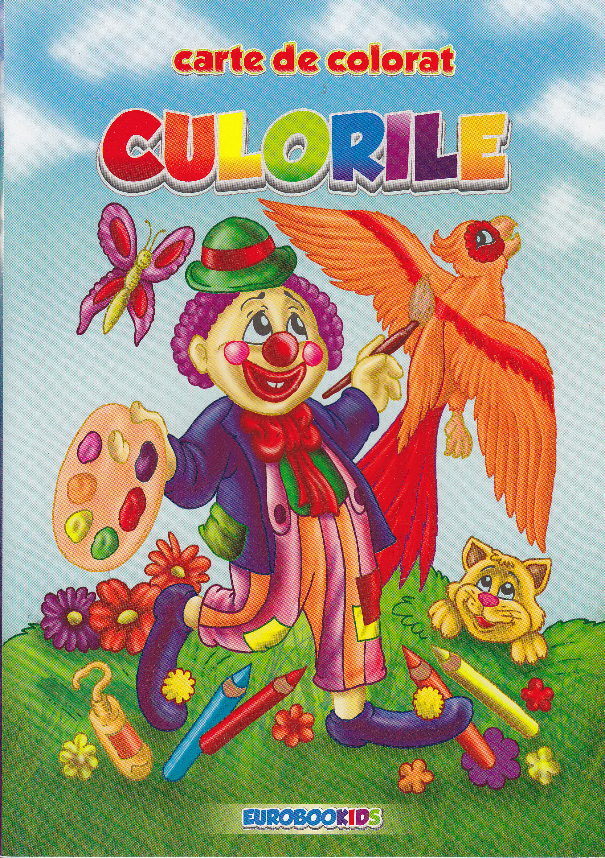 Culorile - Carte de colorat