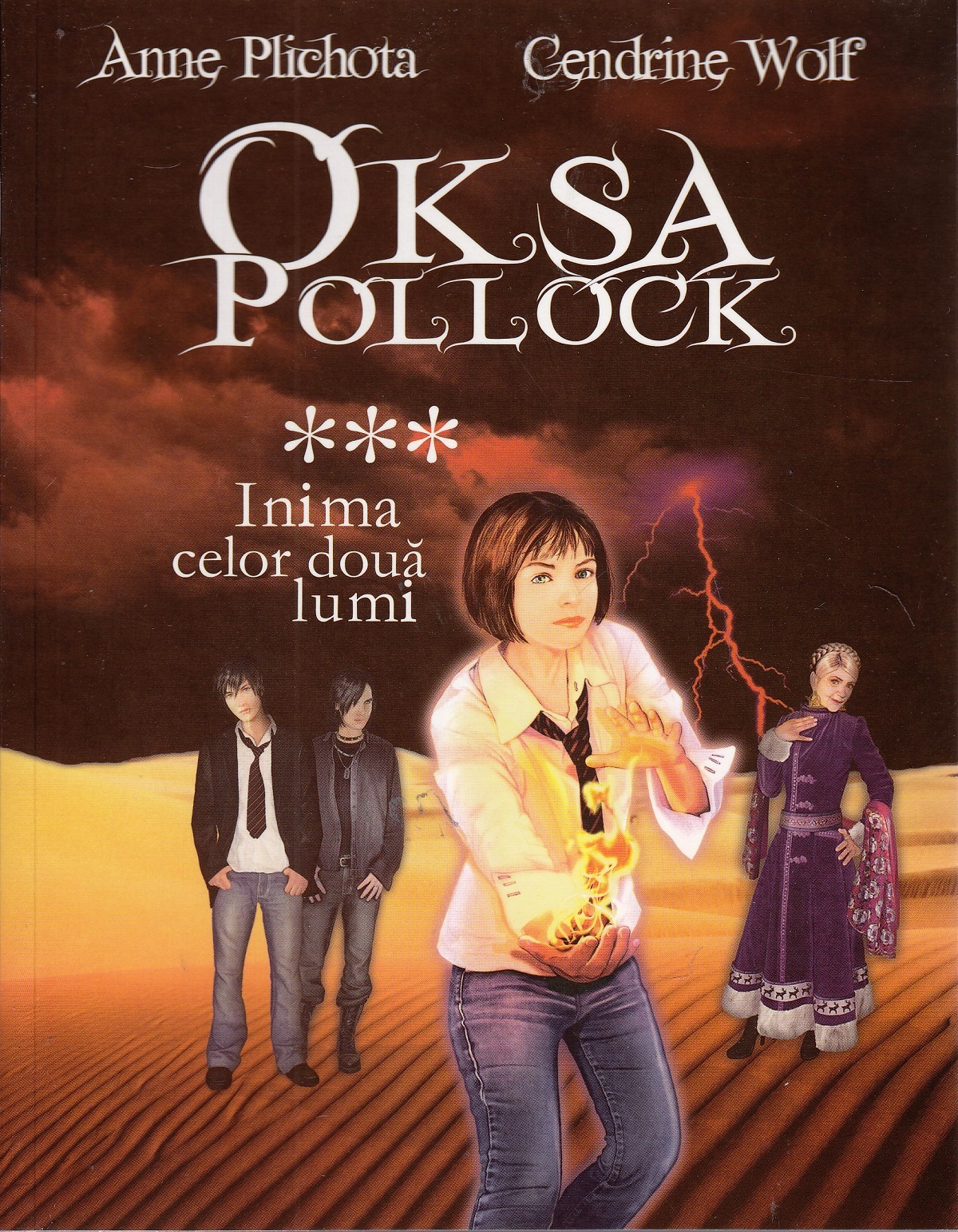 Oksa Pollock Vol.3: Inima celor doua lumi - Anne Plichota, Cendrine Wolf
