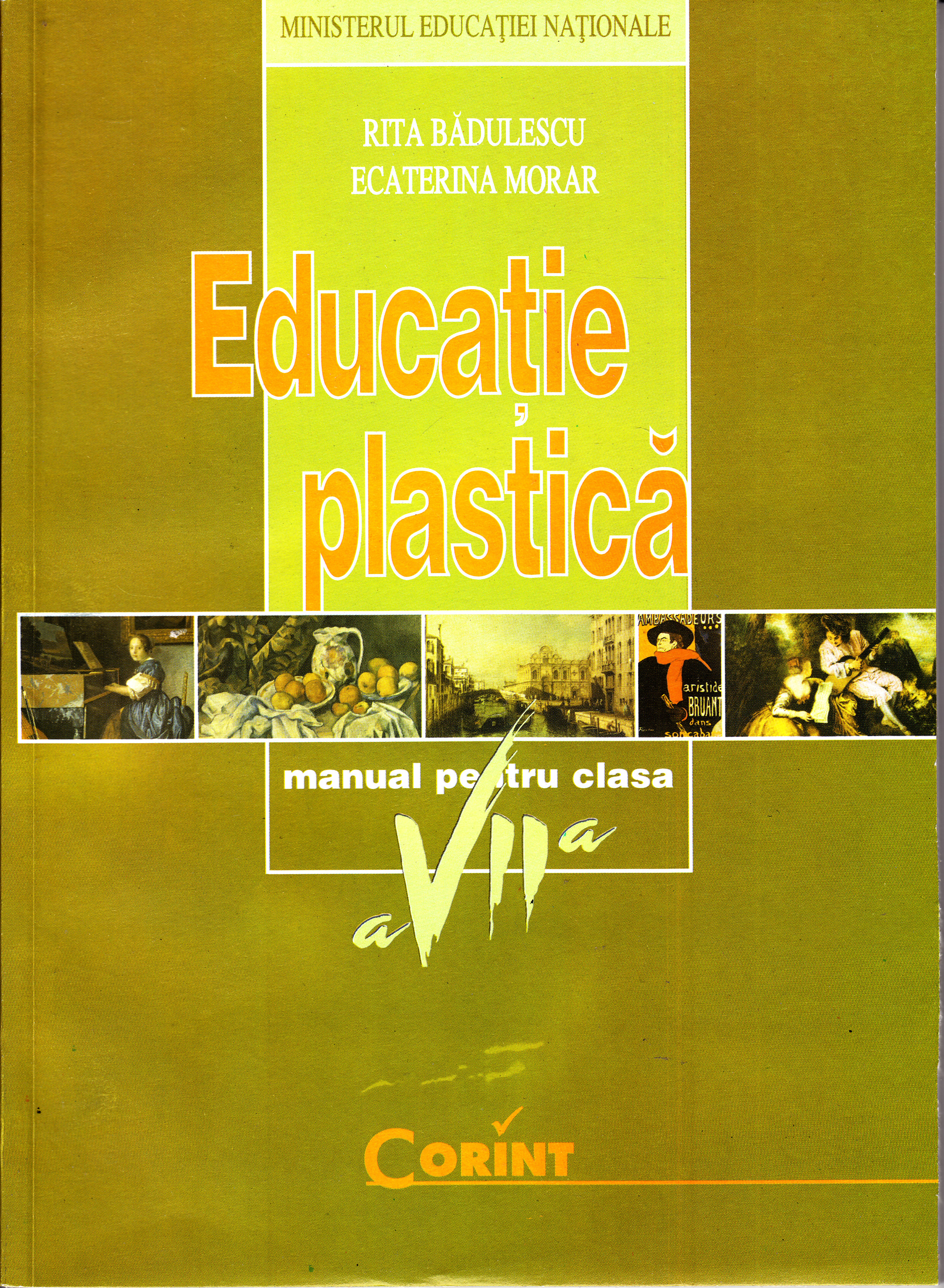 Educatie plastica - Clasa 7 - Manual - Rita Badulescu, Ecaterina Morar