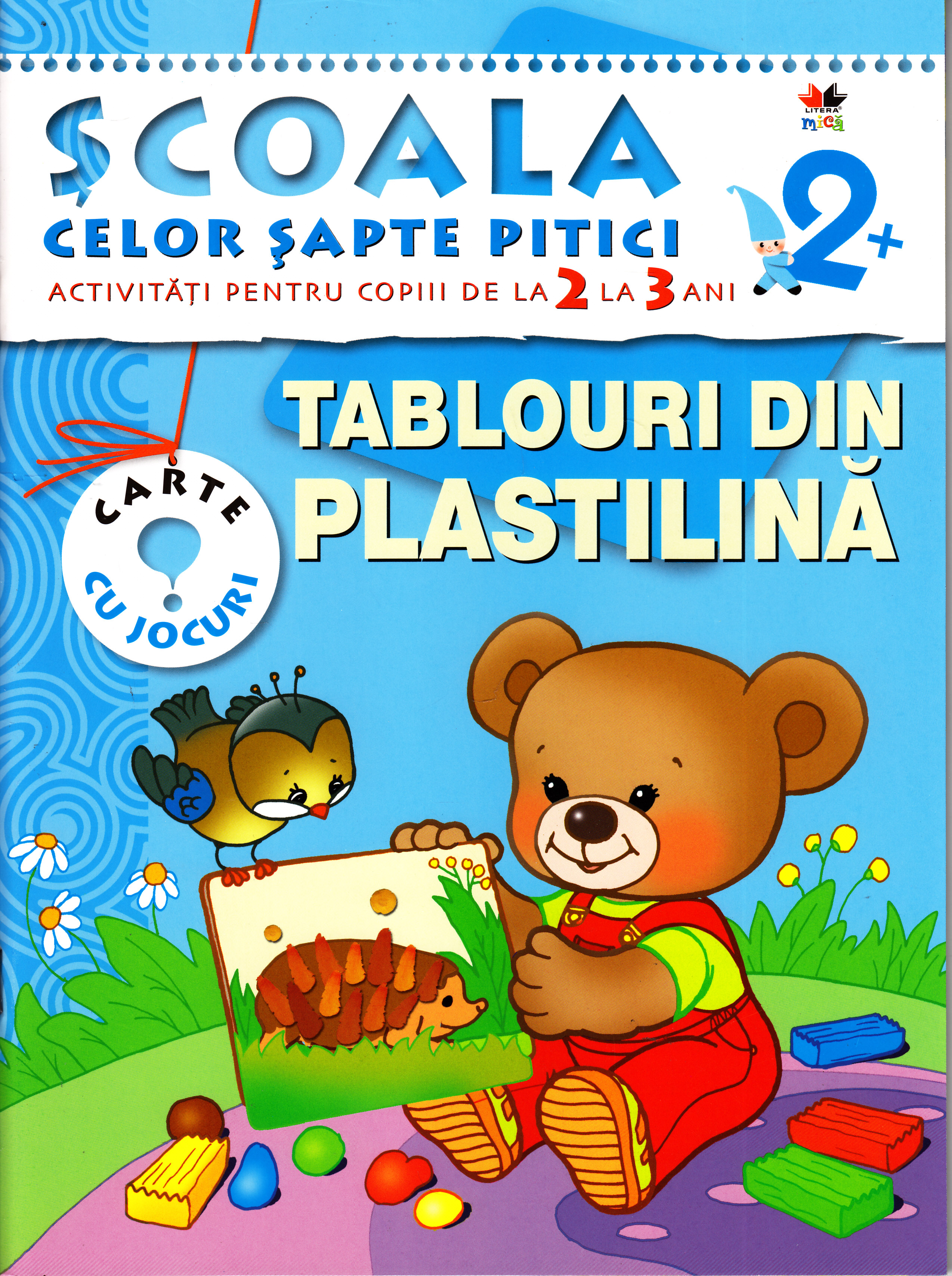 2+ Tablouri din plastilina - Activitati pentru copiii de la 2 la 3 ani
