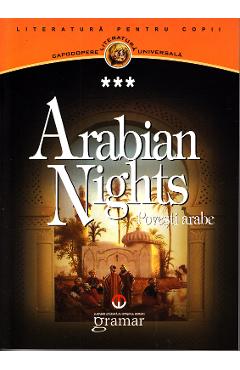 Coperta cărții 'Arabian nights. Povești arabe'