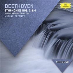 CD Beethoven - Symphony Nos. 2 Si 4 - Mikhail Pletnev