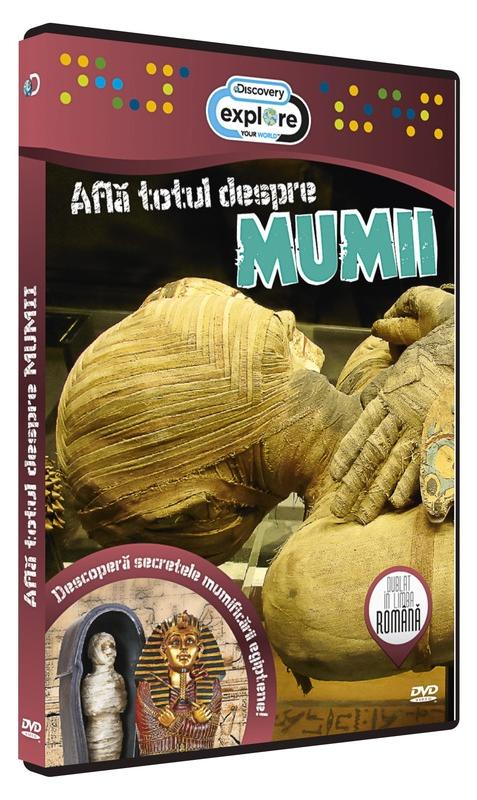 DVD Afla totul despre Mumii