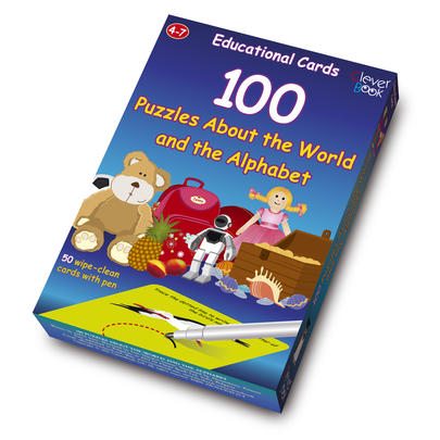 4-7 ani - 100 puzzles about the world and the alphabet