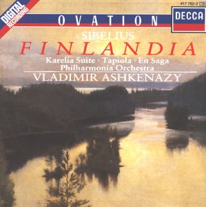 CD Sibelius - Finlandia, Karelia suite, Tapiola, En saga - Vladimir Ashkenazy