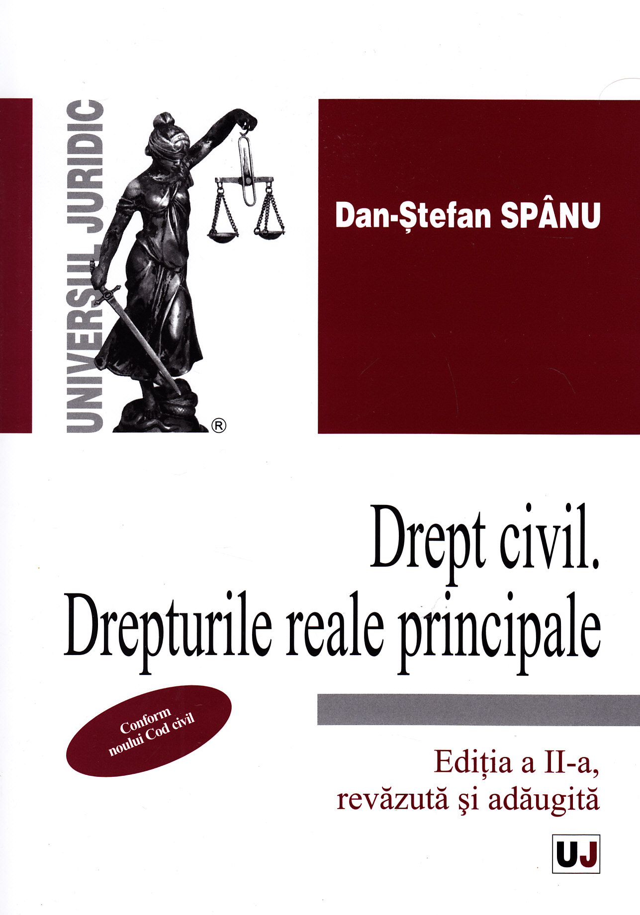 Drept civil. Drepturi reale principale Ed. 2 - Dan-Stefan Spanu