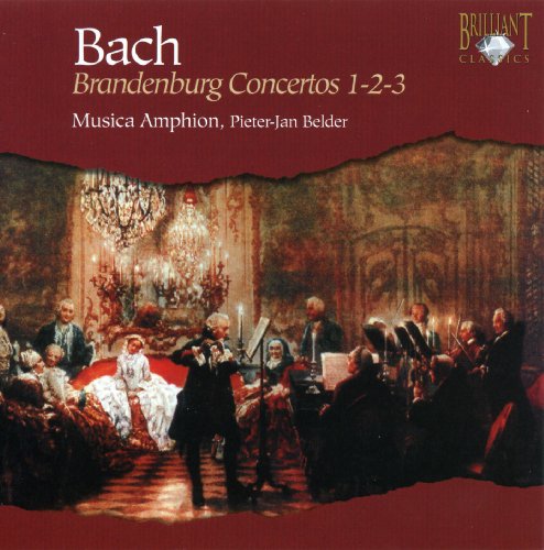 CD Bach - Brandenburg Concertos 1-2-3