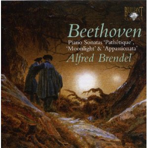 CD Beethoven - Piano Sonatas Pathetique, Moonlight, Appassionata - Alfred Brendel