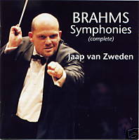 3CD Brahms - Symphonies Complete - Jaap Van Zweden