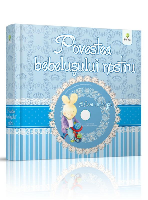 Povestea bebelusului nostru. Albastru + CD