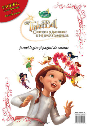 Pachet Tinkerbell + Carte de colorat: Tinkerbell