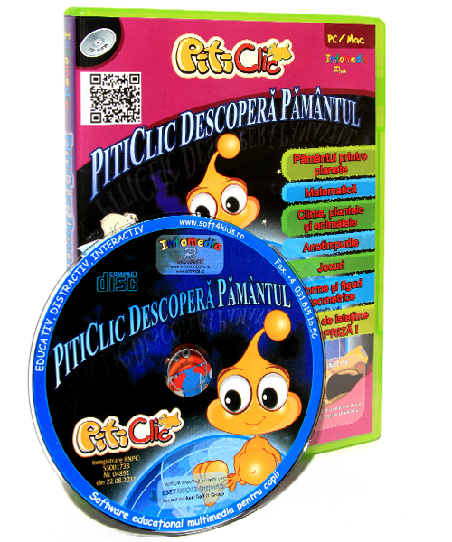 CD PitiClic - PitiClic descopera Pamantul