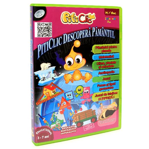 CD PitiClic - PitiClic descopera Pamantul