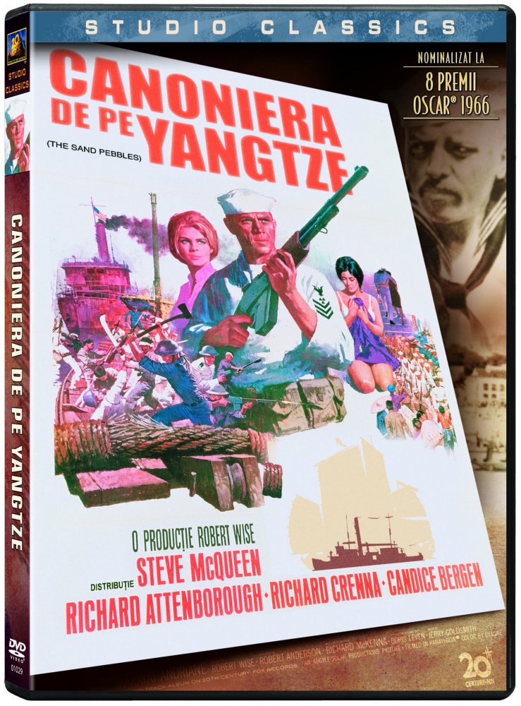 DVD Canoniera De Pe Yangtze - The Sand Pebbles