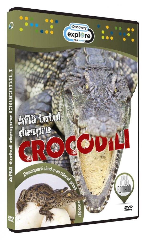 DVD Afla totul despre Crocodili