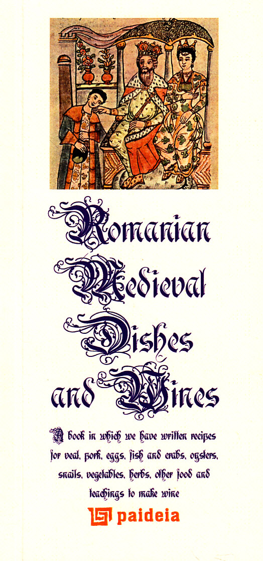 Bucate si vinuri medievale romanesti (Lb. Romana + Lb. Engleza)