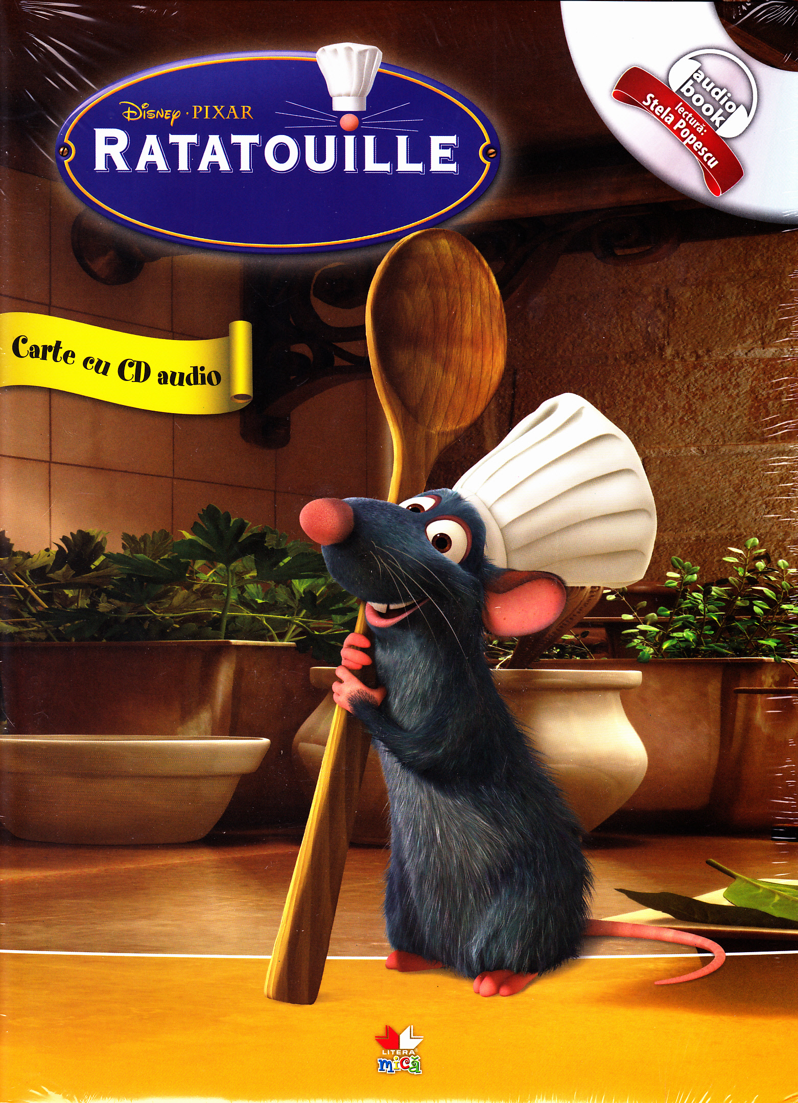 Disney - Ratatouille + CD audio (Lectura: Stela Popescu)