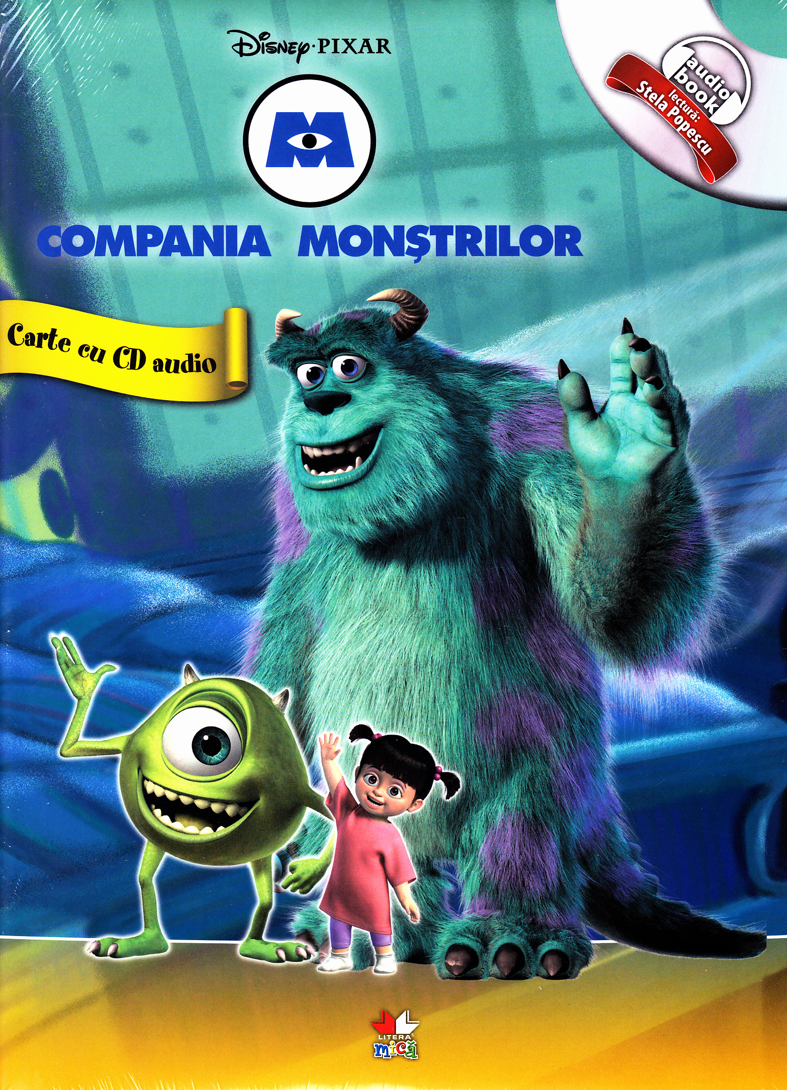 Disney - Compania Monstrilor + CD Audio (Lectura: Stela Popescu)