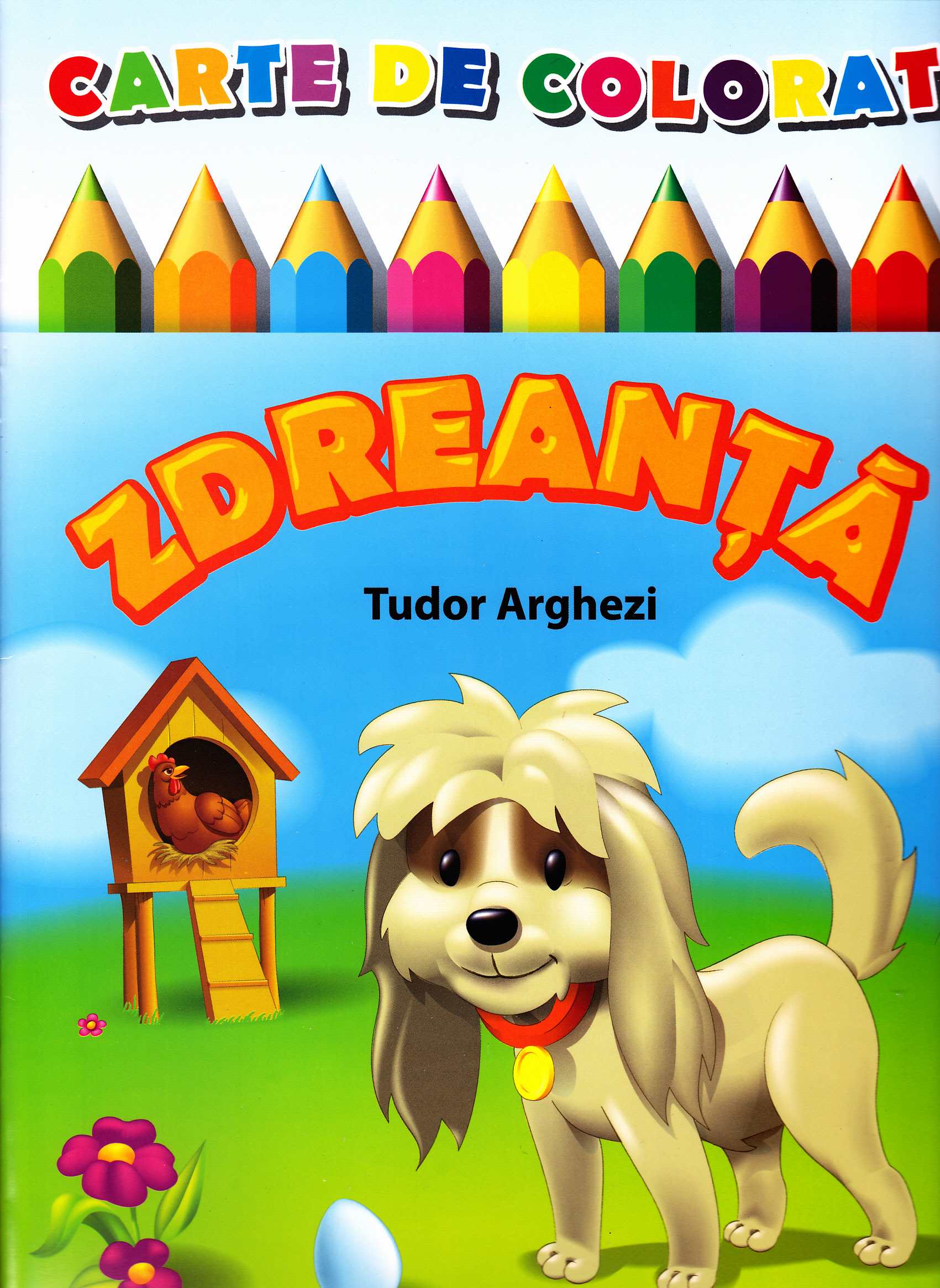 Zdreanta Tudor Arghezi Zdreanta - Tudor Arghezi - Carte de colorat - 9738559332 - Libris