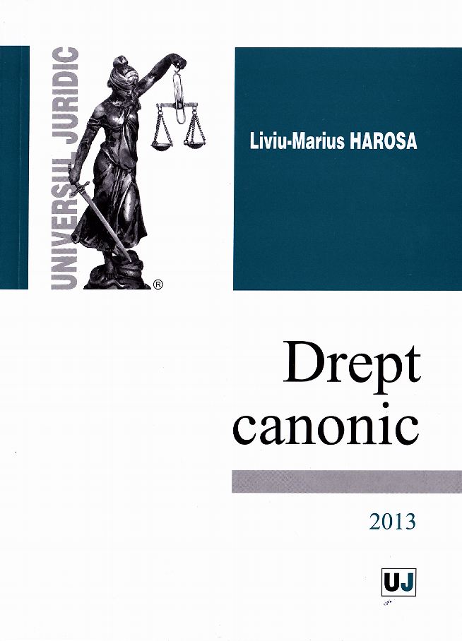 Drept canonic 2013 - Liviu-Marius Harosa