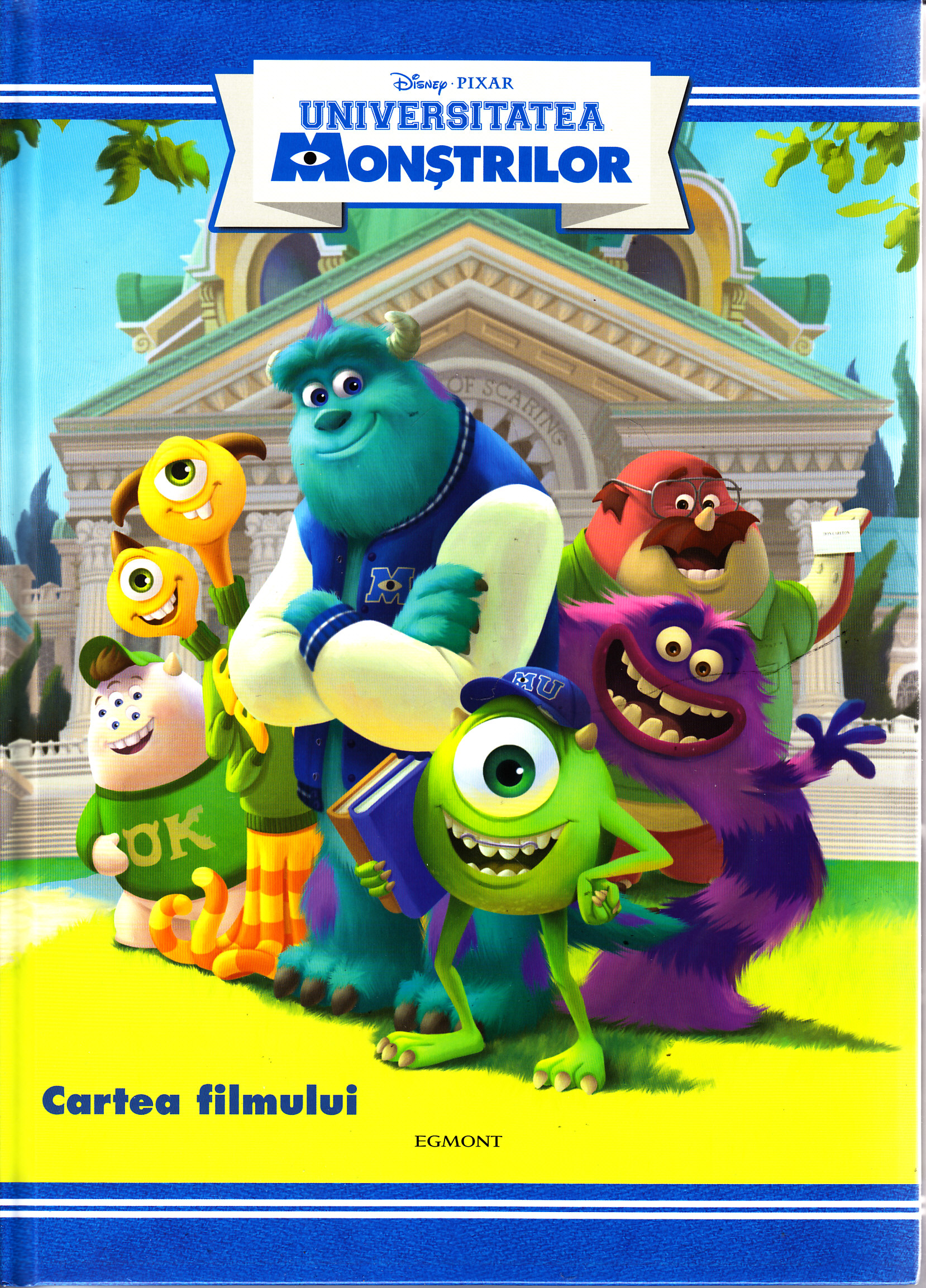 Disney Pixar - Universitatea Monstrilor - Cartea filmului + Culorile prieteniei
