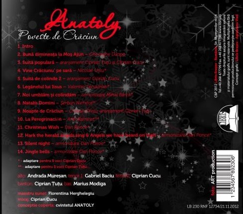 CD Anatoly - Poveste de Craciun
