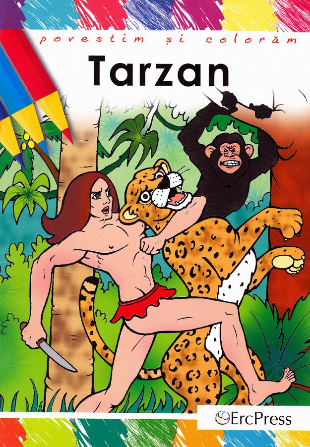 Tarzan - Povestim si coloram