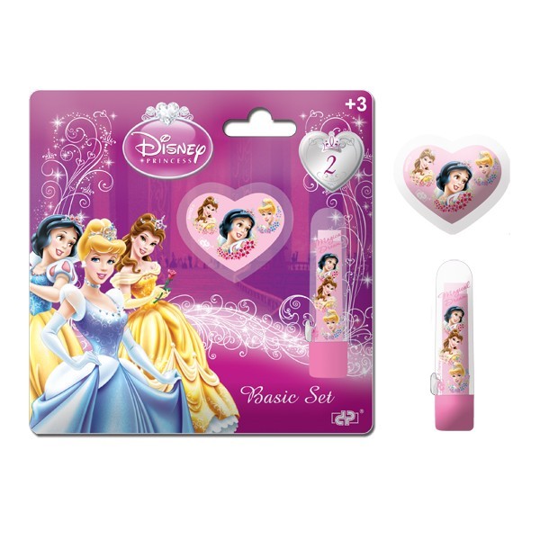 Imaginea produsului 'Set scolar Princess - radiera + ascutitoare'