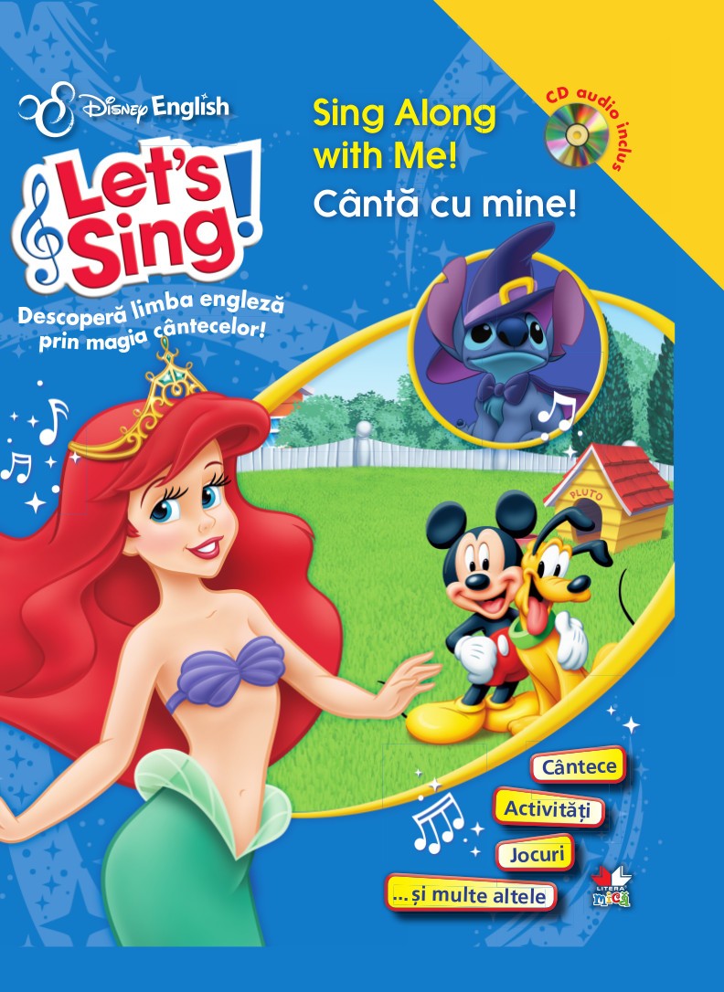 Let's sing! - Canta cu mine! - Sing along with me! - Carte+CD
