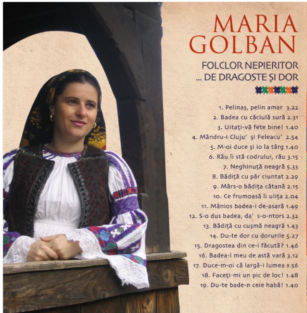 CD Maria Golban - Folclor nepieritor... de dragoste si dor