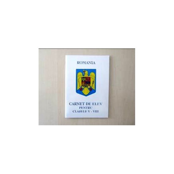 Carnet de elev  clasele V-VIII
