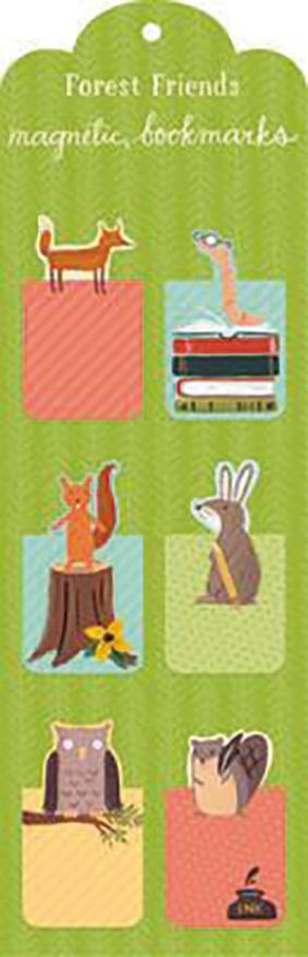 Forest Friends Magnetic Bookmark