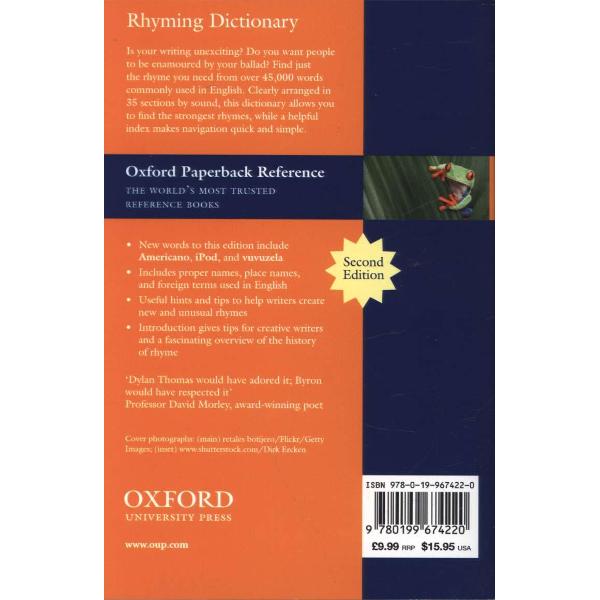 New Oxford Rhyming Dictionary