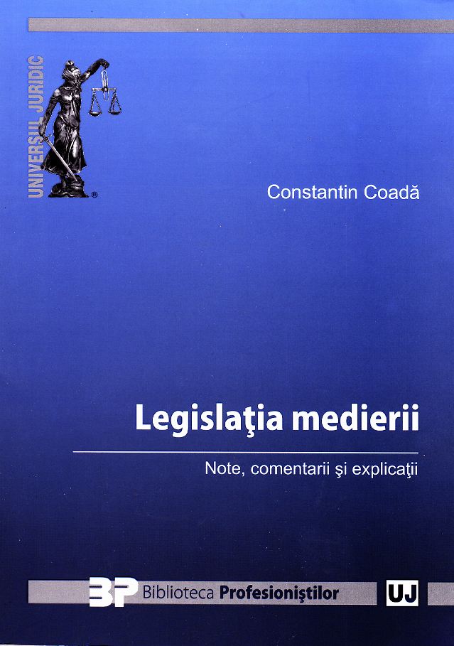 Legislatia medierii - Constantin Coada