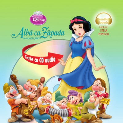 Disney - Alba-Ca-Zapada (format mic) + Cd Audio (Lectura: Stela Popescu)