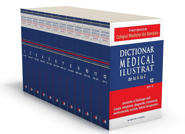 Dictionar Medical ilustrat 12 volume