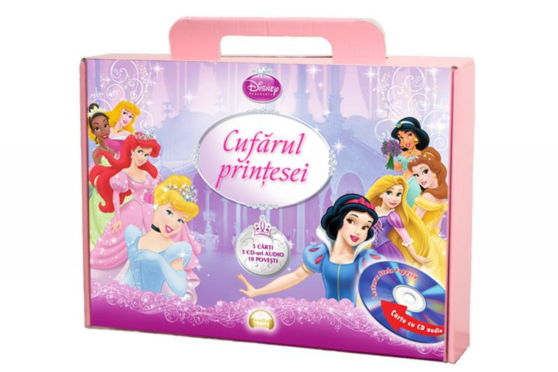 Cufarul printesei - 5 carti. 5 CD-uri audio. 10 povesti