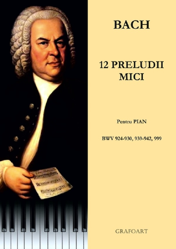 12 preludii mici pentru Pian - Bach