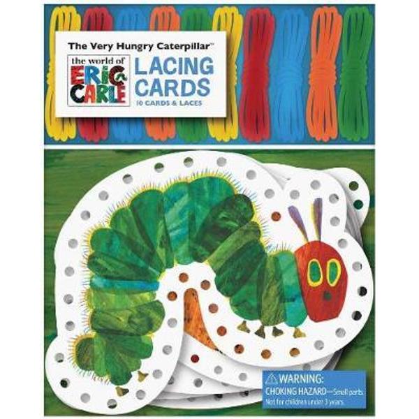 Very Hungry Caterpillar Lacing Cards
