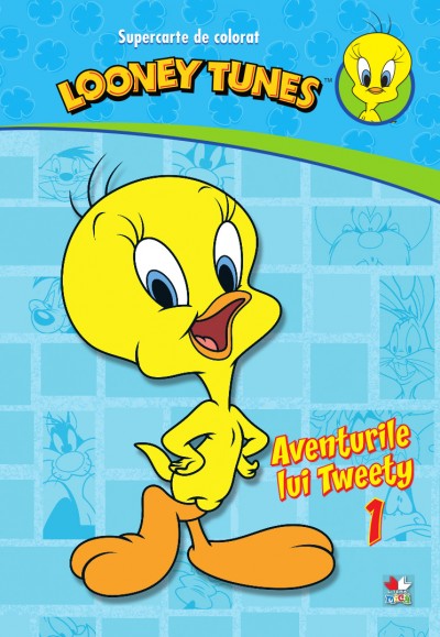 Looney Tunes - Aventurile lui Tweety 1 - Supercarte de colorat