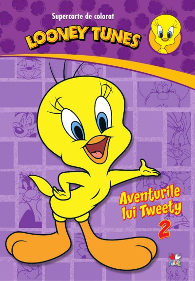 Looney Tunes - Aventurile lui Tweety 2 - Supercarte de colorat